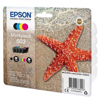 Multipack 603, noir, cyan, magenta, jaune 