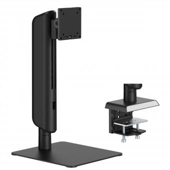 Schwerlast-LCD-Arm, freistehend, höhenverstellbar, 17-49 Zoll, bis 18kg, schwarz 