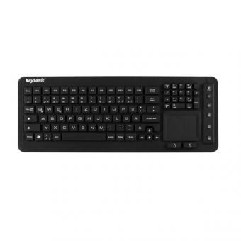 KeySonic KSK-6231 INEL Clavier industriel avec touchpad, rétroéclairé noir 