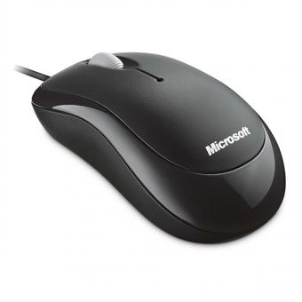 Microsoft Basic Optical Mouse, schwarz 