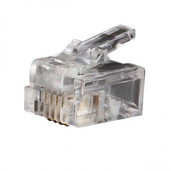 VDV826-600 Connecteur modulaire, RJ11, 6P4C, 25 unités 