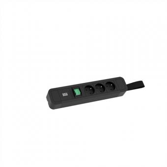 PRIMO 2 3xUTE 1xinterrupteur avec boucle 2,0m CEE7/7 