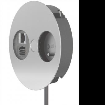 TWIST 1xUTE 2xKeystone 0,2m chrome mat 