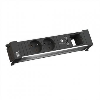 POWER FRAME 2xUTE 1xUSB 1xCM courant 0,2m GST18 