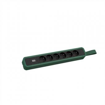 PRIMO 2 6xUTE avec boucle 2,0m CEE7/7 RAL6028 