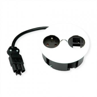 TWIST 1xUTE 2xKeystone weiss 30GE seidenmatt 