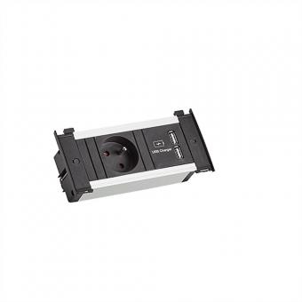 KAPSA XS 1xUTE 1xUSB courant 0,2m GST18 