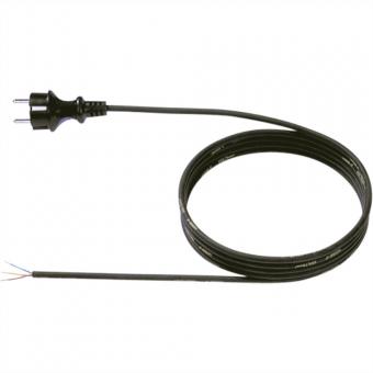 Câble néoprène 3G0,75 3m, H05RR-F 3G0,75 noir 32/AEH 