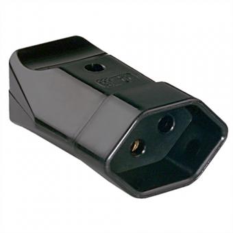 Kupplung CH, 10A, schwarz, Schweiz 