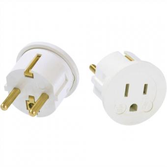 Adaptateur de conversion, Allemagne, Belgique, France / États-Unis 