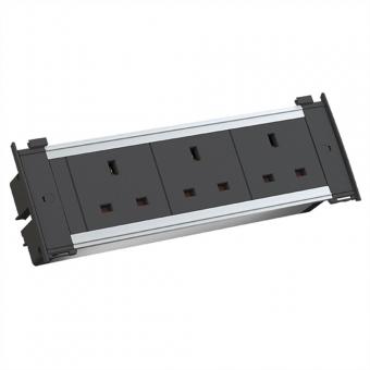 KAPSA S 3xUK 13A Strom 2m, Großbritannien 