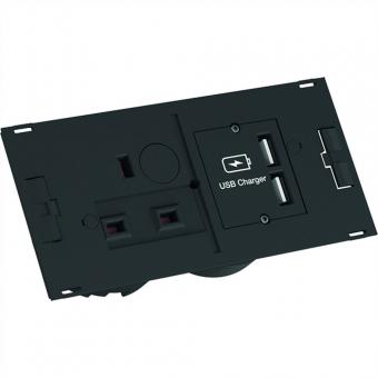 DUE Set 1xDUE UK+ USB Charger, 1xT-Verteiler GST18 2m Großbritannien 