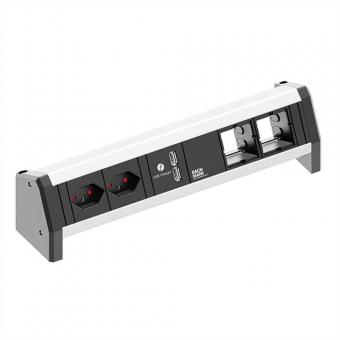 DESK 2xCH 90° USB Charger, 2xCM GST18 Schweiz 