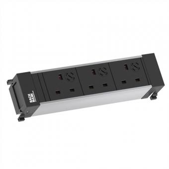 POWER FRAME 3xUK 90° 3,15A, Strom 0,2m GST18 Großbritannien 