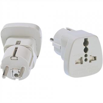 Netzstecker Adapter, Schutzkontaktstecker-Weltweit 