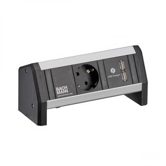 BUREAU, 1x contact de protection, 1x chargeur USB 