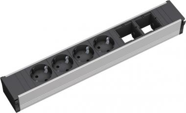 CONI, Steckdoseneinheit, 4x Schuko, 2x ABD 