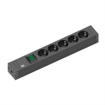 CONNECT LINE 5xSchutzkontakt, Schalter 