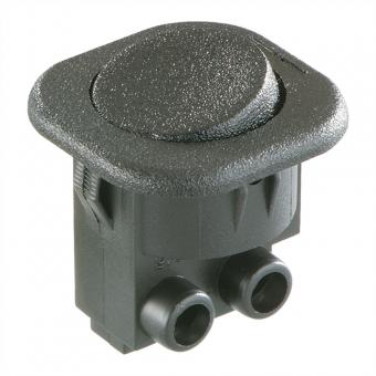 Wippenschalter Serie 8014, Ausschalter, unbel., 1polig, s/s 