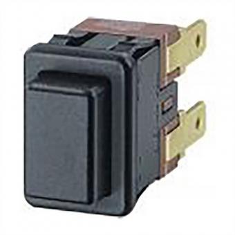 Interrupteur à pression série 3635, interrupteur 2 pôles noir 