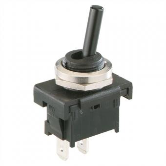 Interrupteur à bascule série 8400, interrupteur d'arrêt, 1 pôle, connexion à souder 
