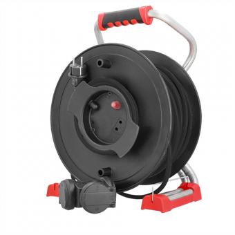 Enrouleur de câble professionnel 1,5m/38,5m H07RN-F 3G1,5mm² 