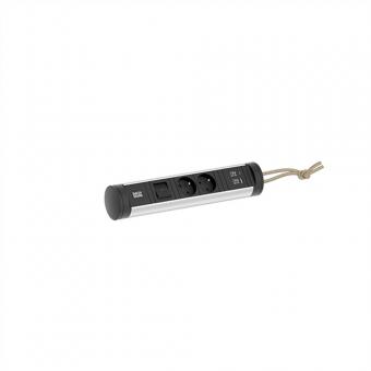 CYCLE Loop 2xUTE 1xSchalter 1xUSB A/C 22W 2,5m CEE7/7 