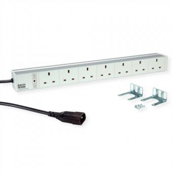 ALU 19z 1HE 7xUK, Strom 2m C14, Großbritannien 