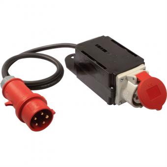 Einschaltstrombegrenzer 16A 3Ph, H07RN-F 5G1,5 mit CEE-Stecker 400V 