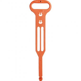 Aide au portage de câble, PVC, orange 