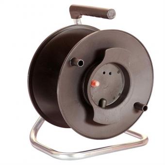 Gerätetrommel leer schwarz, ohne Kabel, IP20 