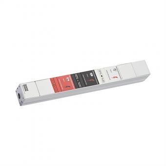 ALU 1HE VM 3xSPD ohne LED, grün 2x1m H05VV-F 5G4,0mm CEE 32A 