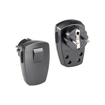 Fiche à contact de protection 