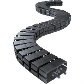 Système de passage de câbles Kabelschlange® Cube noir 