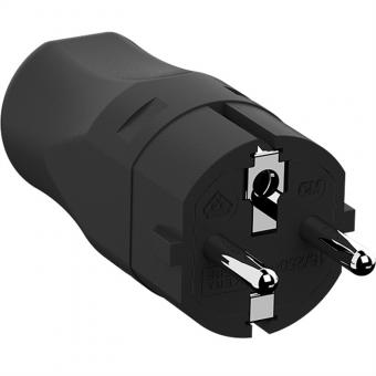 Connecteur à monter noir 