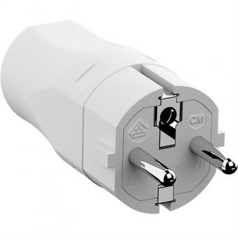 Connecteur à monter blanc 