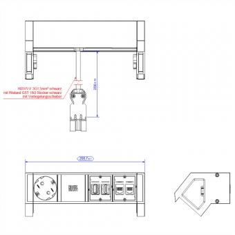 DESK2 1xCEE7/3 1xHDMI 2xCAT6A 