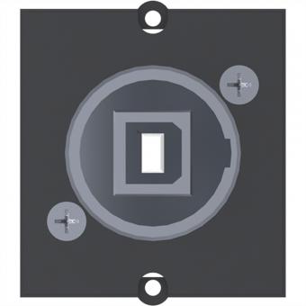 Cadre 1xUSB 2.0 B/A BCM-9 