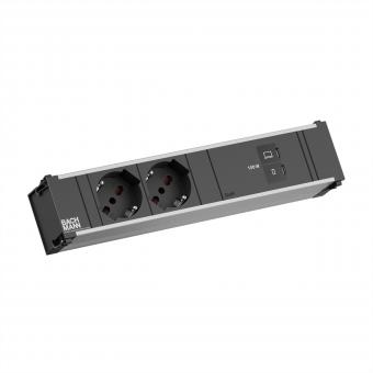 CONI 2xP40 1xUSB C/C 100W, L=0,2m 