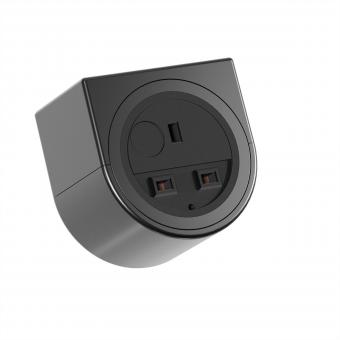PIX HOLDER SINGLE, 1x UK, ISV, schwarz, 0,2m 