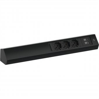 CASIA2 3xP40 1xUSB A/C 22W, 2,0m AEH, RAL9005, Italien 