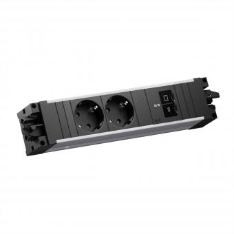 STEP ALU 2xCEE7/3, 1xUSB C/C 45W 