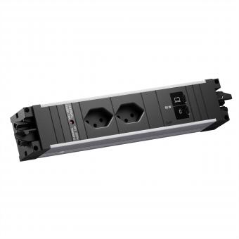 STEP ALU 2xCH 90°, 1xUSB C/C 65W 