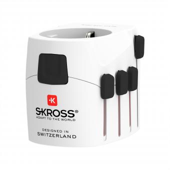 Adaptateur de voyage PRO AC30PD White Retail World, pour le monde entier 