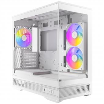 Boîtier PC MicroATX Constellation C2M ARGB blanc 