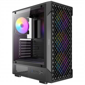 VX-320 ARGB ATX, Micro-ATX, ITX : boîtier PC gaming mi-tour, noir 