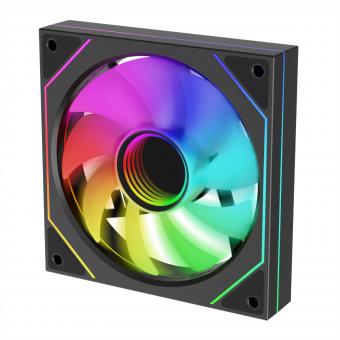 XF076 Gehäuselüfter, mit Infinity-Mirror-Design 