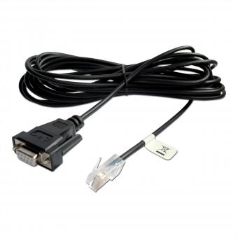 AP940-1525A Serial Comumication Cable DB9-RJ45, schwarz, 2m 