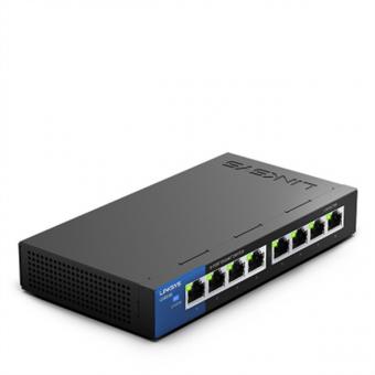 LGS108 8-Port Desktop Gigabit Switch für Unternehmen, Auto-Sensing 