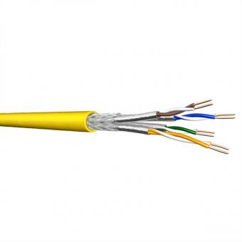 UC2000/UCFUTURE COMPACT22 Kat. 8.2, S/FTP H, AWG 22, gelb, 1.000m 